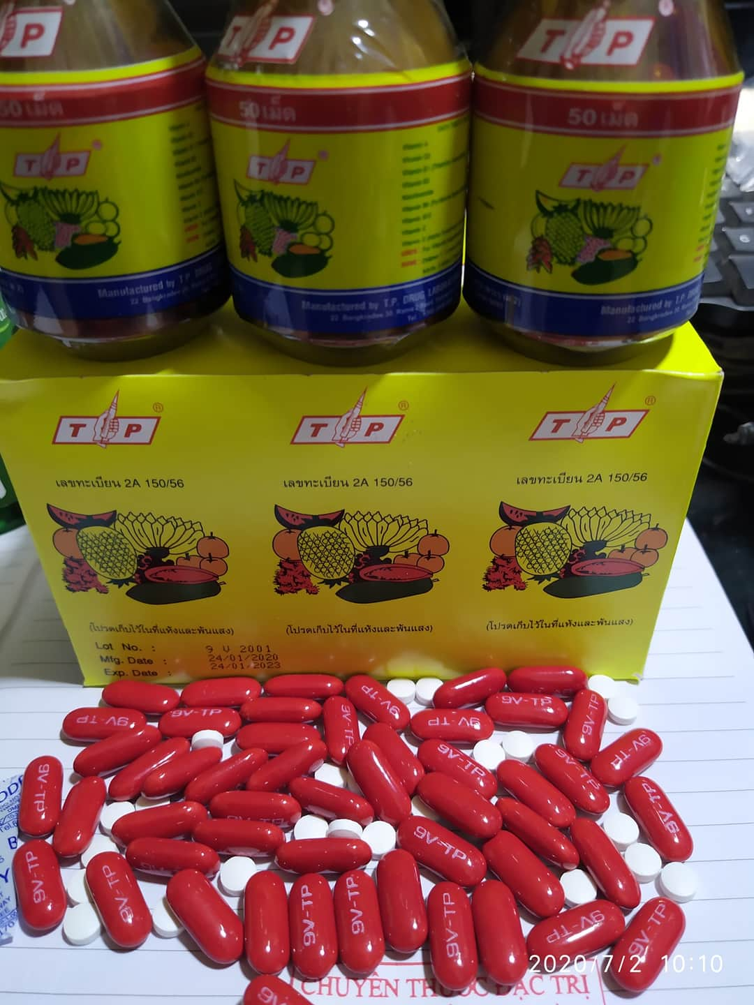 Thuốc Bổ 9 Vitamins Canxi Thái Lan Và Khoáng Chất Tổng Hợp Thuốc đặc Trị Bệnh Hotline 0355 